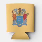 De vlag van New Jersey Blikjeskoeler (Achterkant)