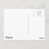 De vlag van New Jersey Briefkaart (Achterkant)