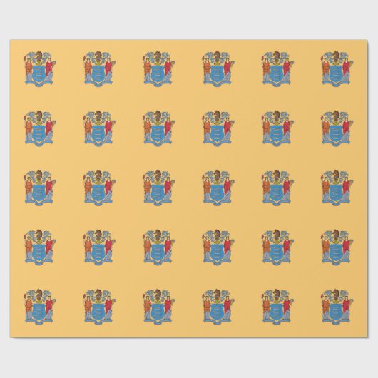 De vlag van New Jersey Cadeaupapier (Vlak)