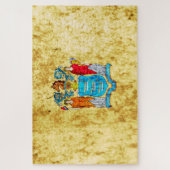 De vlag van New Jersey Legpuzzel (Verticaal)