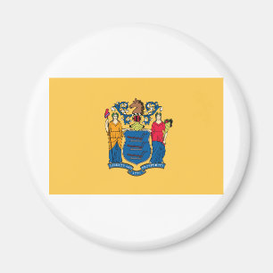 De vlag van New Jersey Magneet