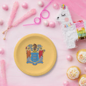 De vlag van New Jersey Papieren Bordje (Feest)