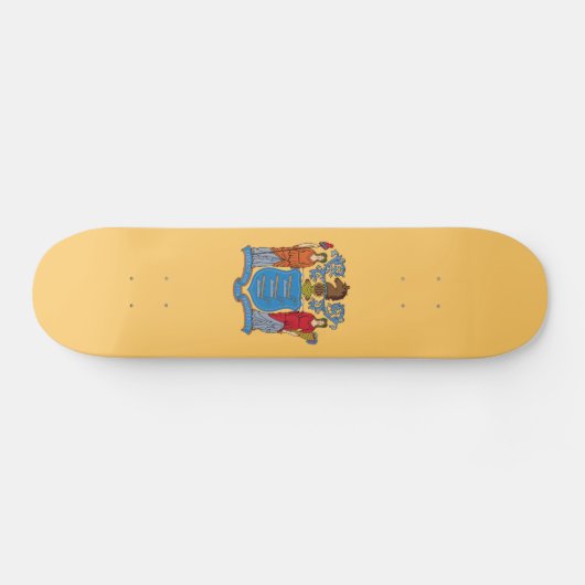 De vlag van New Jersey Persoonlijk Skateboard (Horizontaal)