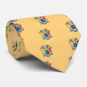 De vlag van New Jersey Stropdas (Opgerold)