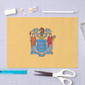De vlag van New Jersey Tissuepapier (Craft)