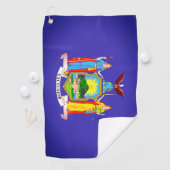 De vlag van New York Golf Towel Golfhanddoek (Insitu)