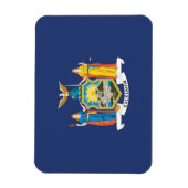 De vlag van New York, Verenigde Staten van Amerika Magneet (Verticaal)