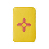 De vlag van Nieuw-Mexico, Verenigde Staten van Ame Badmat (Voorkant Verticaal)