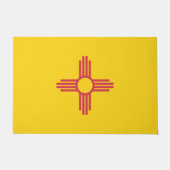 De vlag van Nieuw-Mexico, Verenigde Staten van Ame Deurmat (Voorkant)