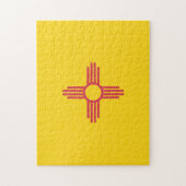 De vlag van Nieuw-Mexico, Verenigde Staten van Ame Legpuzzel (Verticaal)