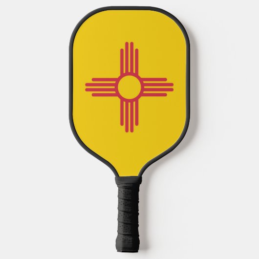 De vlag van Nieuw-Mexico, Verenigde Staten van Ame Pickleball Paddle (Achterkant)