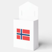 De vlag van Noorwegen Bedankdoosjes (Geopend)