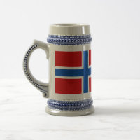 De vlag van Noorwegen