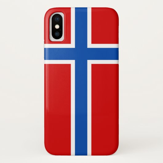 De vlag van Noorwegen Case-Mate iPhone Case (Achterkant)