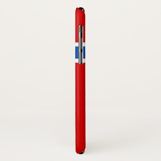 De vlag van Noorwegen Case-Mate iPhone Case (Achterkant/links)