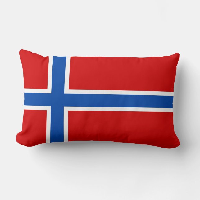 De vlag van Noorwegen Kussen (Voorkant)