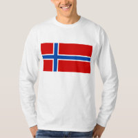 De vlag van Noorwegen