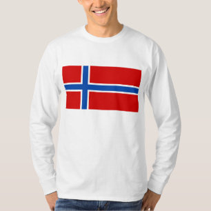 De vlag van Noorwegen T-shirt
