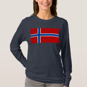 De vlag van Noorwegen T-shirt