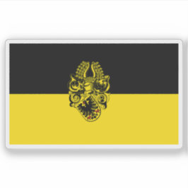 De vlag van Nordhausen Sticker