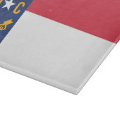 De vlag van North Carolina, Verenigde Staten van A Snijplank (Hoek)