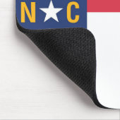 De vlag van North Carolina, VS Muismat (Hoek)