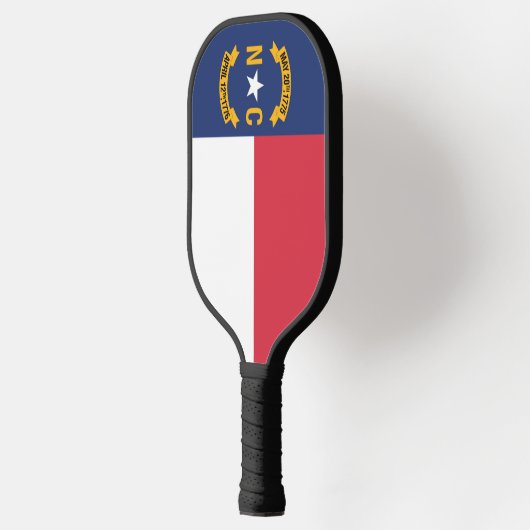 De vlag van North Carolina, VS Pickleball Paddle (Links)