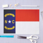 De vlag van North Carolina-weefselboek Tissuepapier (Craft)