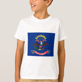 De vlag van North Dakota (North Dakotan) T-shirt