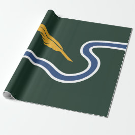 De vlag van Northampton (Massachusetts, VS) Cadeaupapier