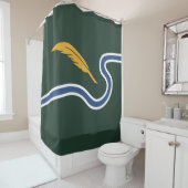 De vlag van Northampton (Massachusetts, VS) Douchegordijn (In situ)