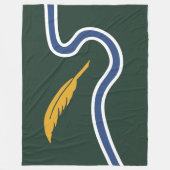 De vlag van Northampton (Massachusetts, VS) Fleece Deken (Voorkant)