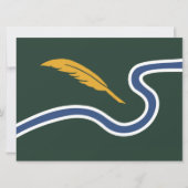 De vlag van Northampton (Massachusetts, VS) Kaart (Voorkant)