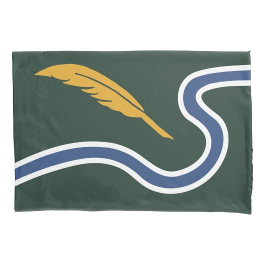 De vlag van Northampton (Massachusetts, VS) Kussensloop (Voorkant-Links)