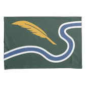 De vlag van Northampton (Massachusetts, VS) Kussensloop (Voorkant-Rechts)