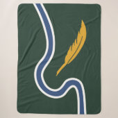 De vlag van Northampton (Massachusetts, VS) Sherpa Deken (Voorkant)