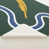 De vlag van Northampton (Massachusetts, VS) Sherpa Deken (3/4)