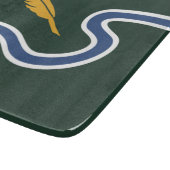 De vlag van Northampton (Massachusetts, VS) Snijplank (Hoek)