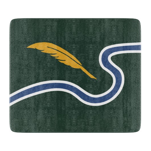 De vlag van Northampton (Massachusetts, VS) Snijplank (Voorkant)