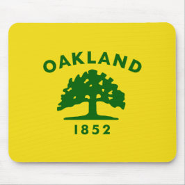 De vlag van Oakland (Californië) Muismat