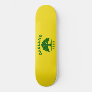 De vlag van Oakland (Californië) Persoonlijk Skateboard