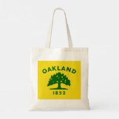 De vlag van Oakland (Californië) Tote Bag (Achterkant)