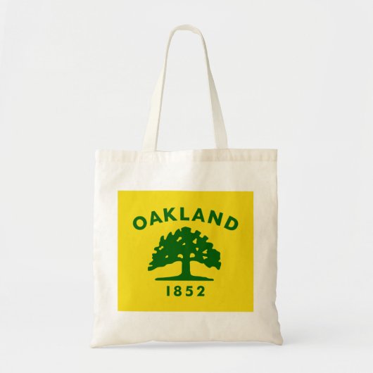 De vlag van Oakland (Californië) Tote Bag (Voorkant)