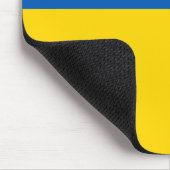 De vlag van Oekraïne Muismat (Hoek)