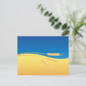 De vlag van Oekraïne, symbolisch, Briefkaart (Staand voorkant)