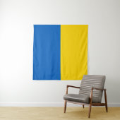 De vlag van Oekraïne Wandkleed (In situ)