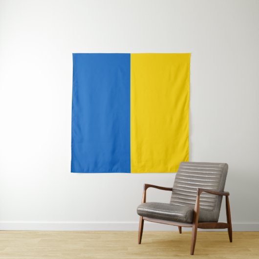 De vlag van Oekraïne Wandkleed (In situ)