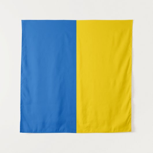 De vlag van Oekraïne Wandkleed (Voorkant)