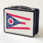 De vlag van Ohio: The Buckeye State Banner (Voorkant)