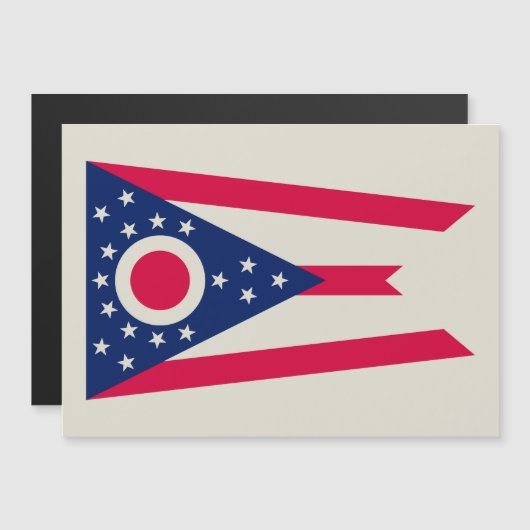 De vlag van Ohio: The Buckeye State Banner (Voorkant / Achterkant)